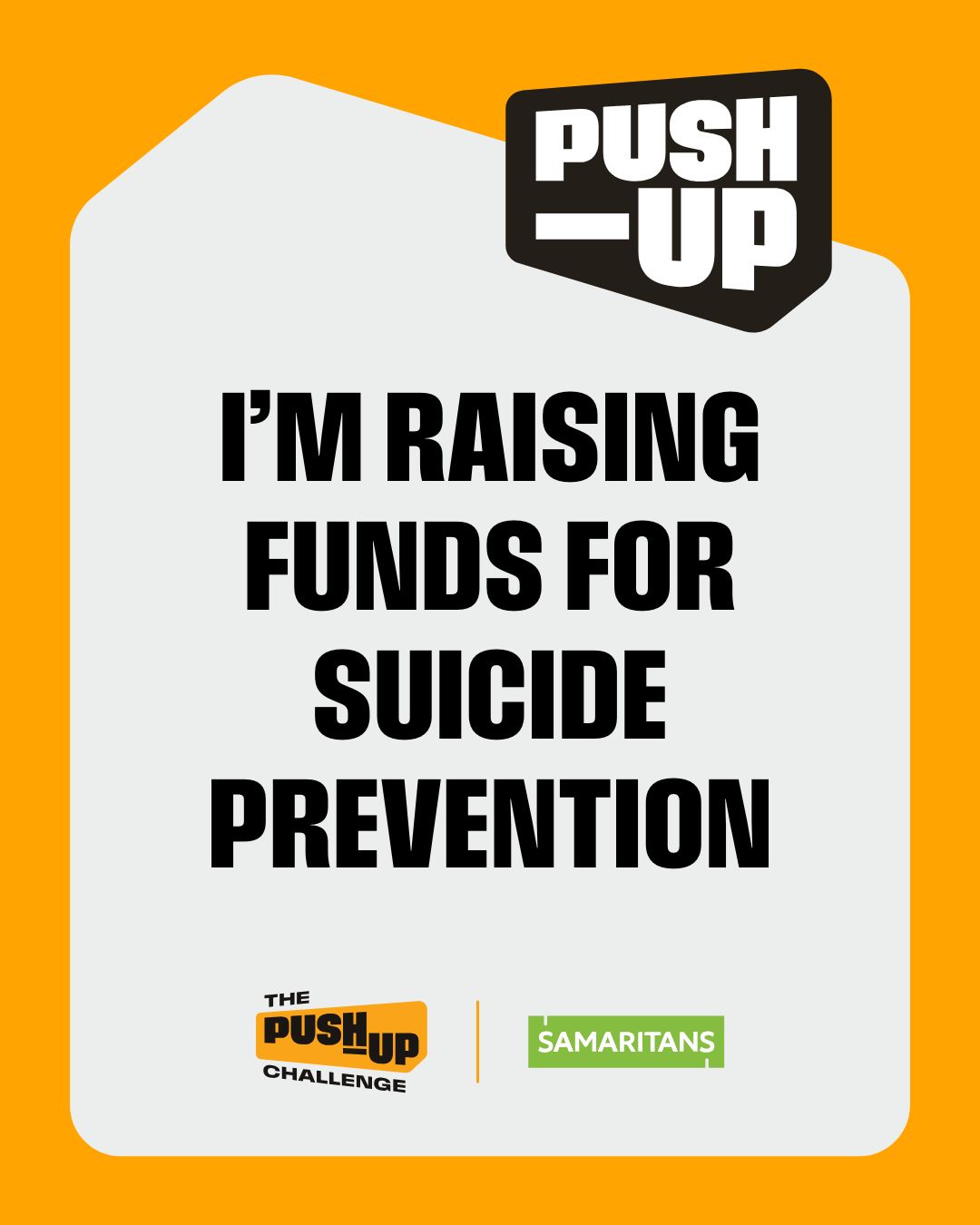 I'm raising funds for suicide prevention 2026