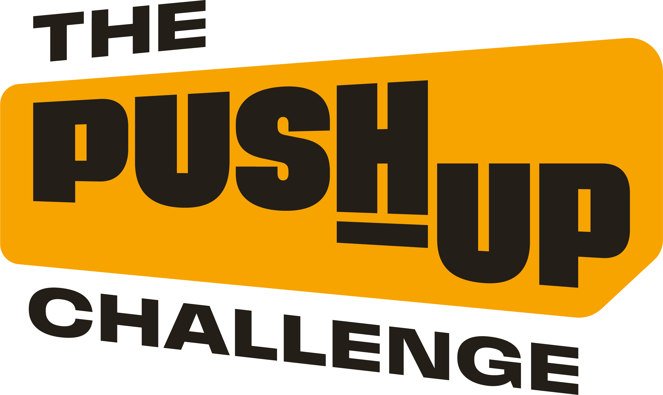 The Push-Up Challenge logo - colour